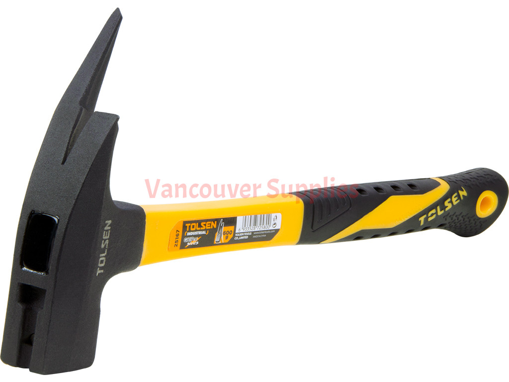 Milled Face Roofing Hammer ShockReducing Fiberglass TPR